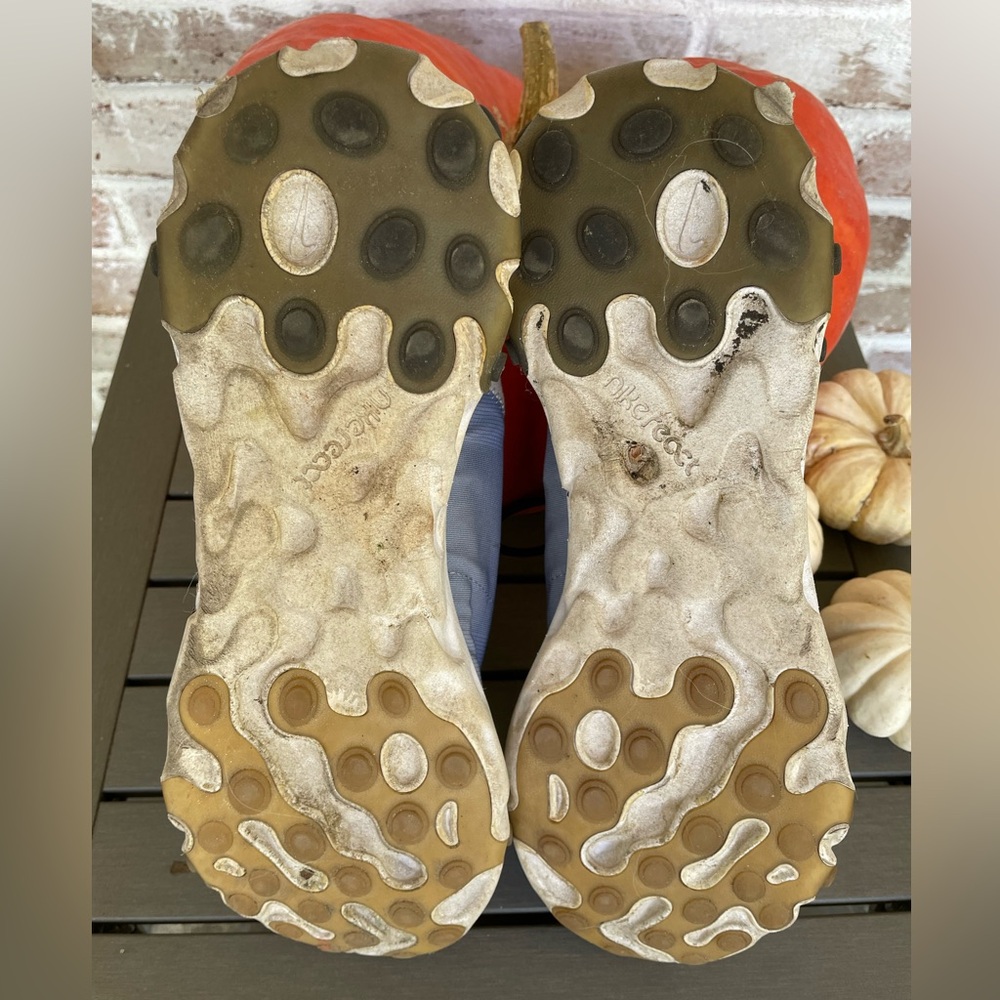 2019 Nike React Element 55 Indigo Fog Blue White … - image 6